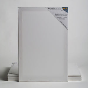4 PREMIUM Leinwände auf Keilrahmen 60x80 cm Künstler Leinwand