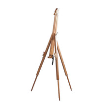Lade das Bild in den Galerie-Viewer, Tragbare Feldstaffelei &quot;MAGNUS&quot; aus Holz für Keilrahmen bis 100cm
