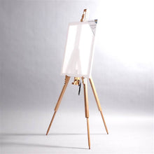 Lade das Bild in den Galerie-Viewer, Tragbare Feldstaffelei &quot;MAGNUS&quot; aus Holz für Keilrahmen bis 100cm
