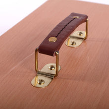 Lade das Bild in den Galerie-Viewer, Pinselkasten aus Holz | 40x20x15 cm, Buche | Künstlerbox für Pinsel
