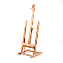 Lade das Bild in den Galerie-Viewer, Tisch Staffelei &quot;CASPAR&quot; | Buchenholz, 80 cm | Holzstaffelei
