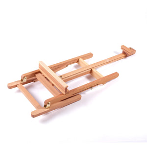 Tisch Staffelei "CASPAR" | Buchenholz, 80 cm | Holzstaffelei