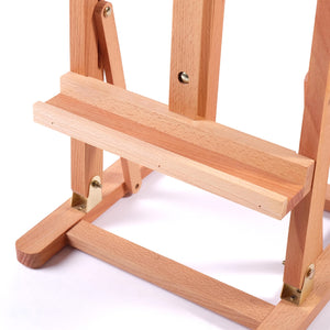 Tisch Staffelei "CASPAR" | Buchenholz, 80 cm | Holzstaffelei