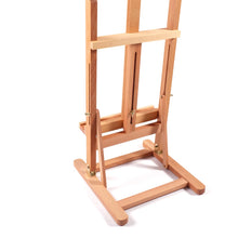 Lade das Bild in den Galerie-Viewer, Tisch Staffelei &quot;CASPAR&quot; | Buchenholz, 80 cm | Holzstaffelei
