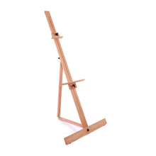 Lade das Bild in den Galerie-Viewer, Galerie Staffelei &quot;KLEE&quot; | Buche geölt, 180 cm | Künstlerstaffelei
