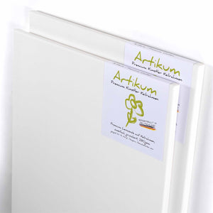 2x ARTIKUM | STUDENT KEILRAHMEN50x50cm | Leinwände auf Keilrahmen