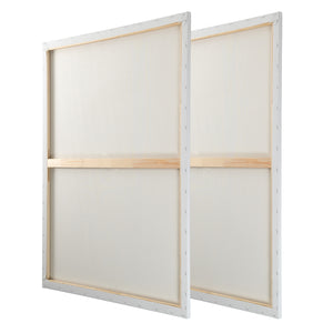 2x Artikum | PREMIUM KEILRAHMEN 80x100cm | Leinwände auf Keilrahmen