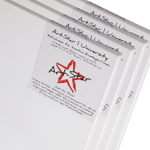 4 ART-STAR UNIVERSITY KEILRAHMEN 20x20 cm | blanko Leinwände zum malen