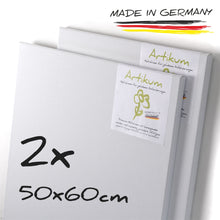 Lade das Bild in den Galerie-Viewer, 2x ARTIKUM LEINEN | PREMIUM LEINWAND auf KEILRAHMEN 50x60cm |

