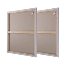 Lade das Bild in den Galerie-Viewer, 2x ARTIKUM LEINEN | PREMIUM LEINWAND auf KEILRAHMEN 80x80cm |
