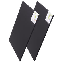 Lade das Bild in den Galerie-Viewer, 2x Artikum | PREMIUM BLACK COTTON KEILRAHMEN 80x100
