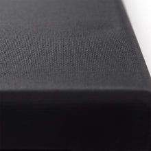 Lade das Bild in den Galerie-Viewer, 2x Artikum | PREMIUM BLACK COTTON KEILRAHMEN 80x100
